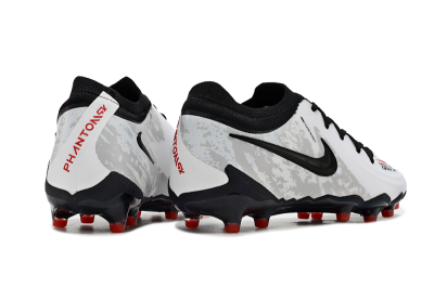 Nike Phantom Luna Elite AG Artificial Grass Soccer Cleats - White/Grey/Black/Red