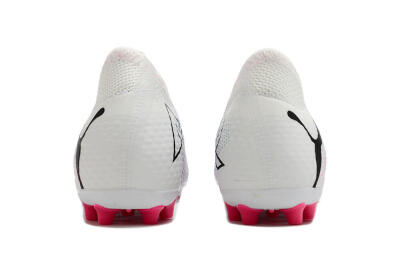 Puma Future Ultimate MG Multi Ground Soccer Cleats - White/Blue/Pink
