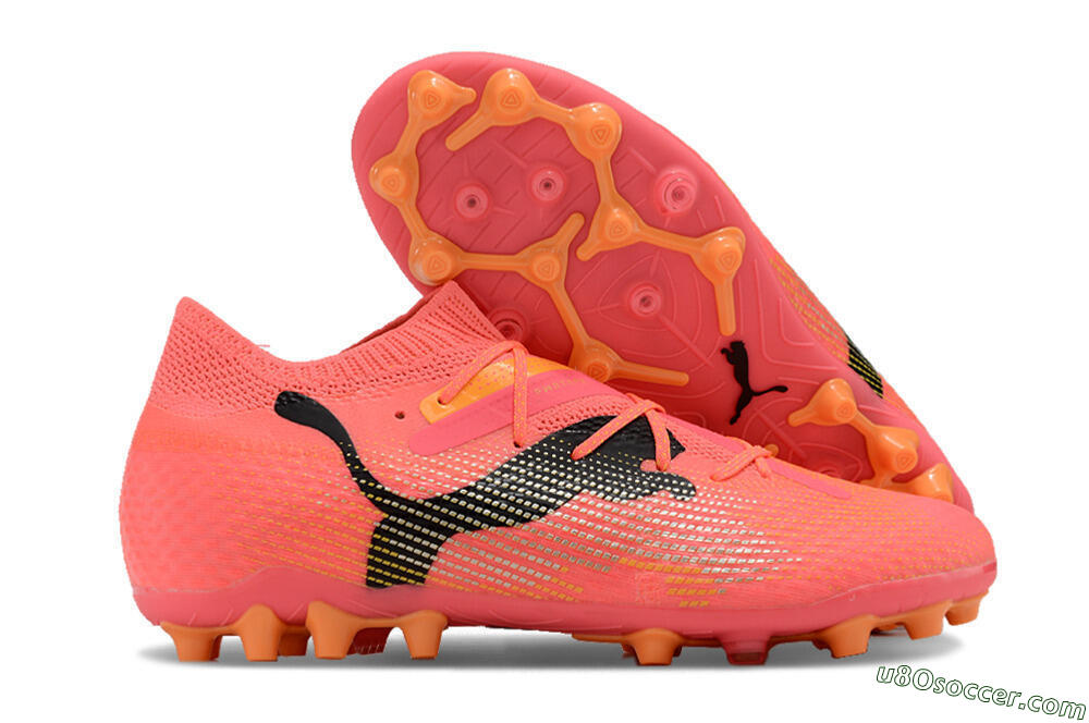 Puma Future Ultimate MG Multi Ground Soccer Cleats - Red/Black/Orange 1