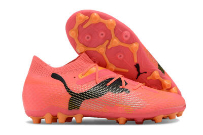 Puma Future Ultimate MG Multi Ground Soccer Cleats - Red/Black/Orange