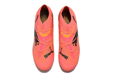 Puma Future Ultimate MG Multi Ground Soccer Cleats - Red/Black/Orange