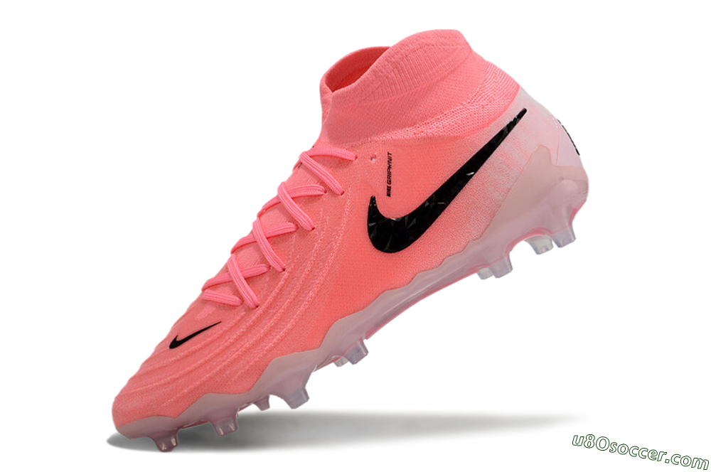 Nike Phantom Luna Elite AG Artificial Grass Soccer Cleats - Pink/Black 5