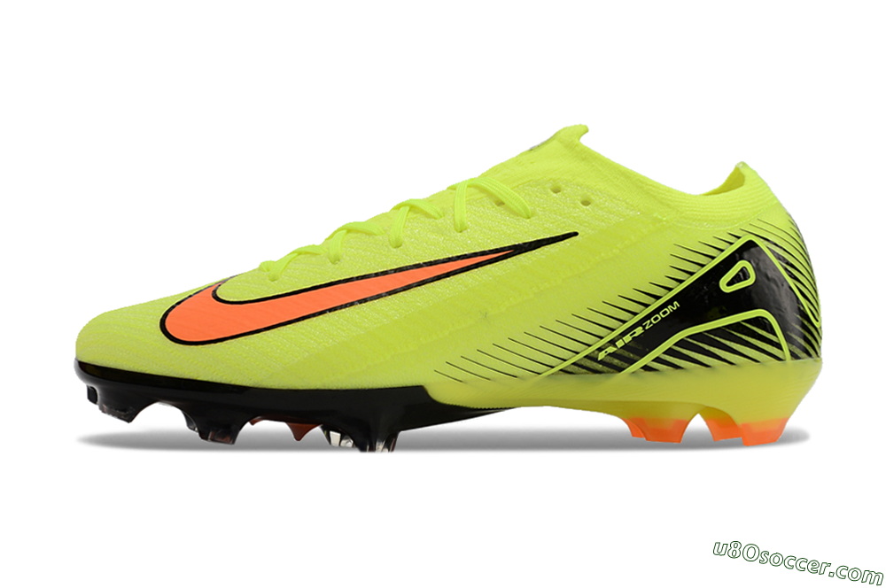 Nike Air Zoom Mercurial Vapor 16 Elite FG Firm Ground Soccer Cleats - Yellow/Orange/Black 2