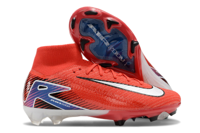 Nike Air Zoom Mercurial Superfly 10 Elite FG Firm Ground Soccer Cleats - Red/White/Blue