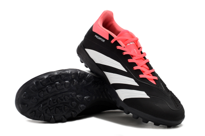 Adidas Predator 24 Elite TF Artificial Turf Soccer Shoes - Black/White/Red