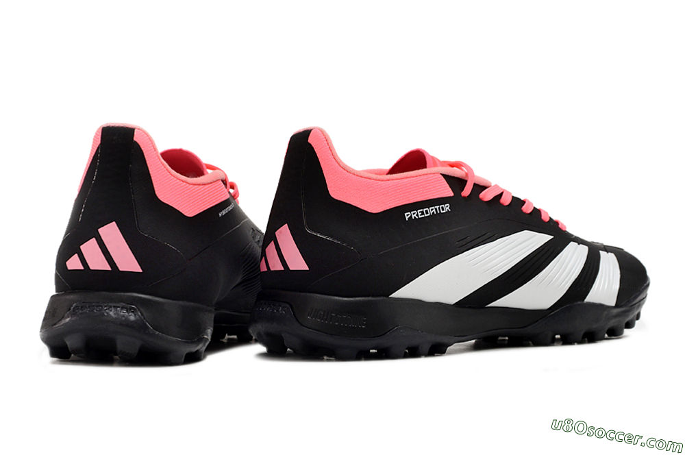 Adidas Predator 24 Elite TF Artificial Turf Soccer Shoes - Black/White/Red 6