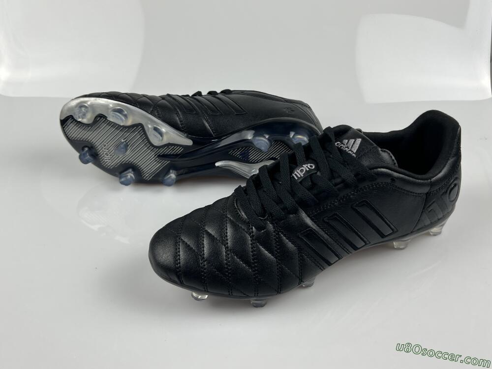Adidas Adipure11 Pro X PD25 TRX FG Firm Ground Soccer Cleats - Black/Blue