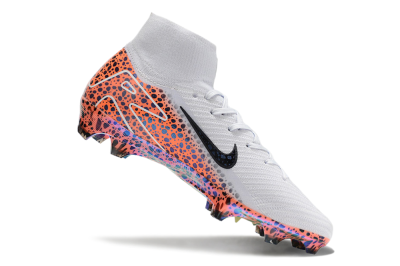 Nike Air Zoom Mercurial Superfly 10 Elite FG Firm Ground Soccer Cleats - Grey/Leopard/Gold