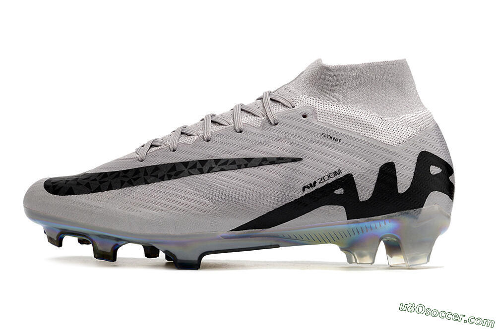 Nike Air Zoom Mercurial Superfly 9 Elite FG Firm Ground Soccer Cleats - Purple/Black/Gold 2