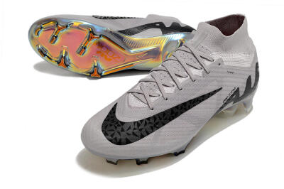 Nike Air Zoom Mercurial Superfly 9 Elite FG Firm Ground Soccer Cleats - Purple/Black/Gold