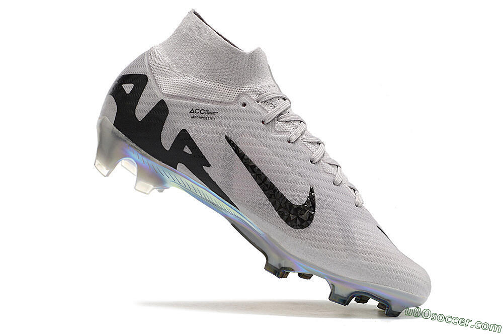 Nike Air Zoom Mercurial Superfly 9 Elite FG Firm Ground Soccer Cleats - Purple/Black/Gold 4