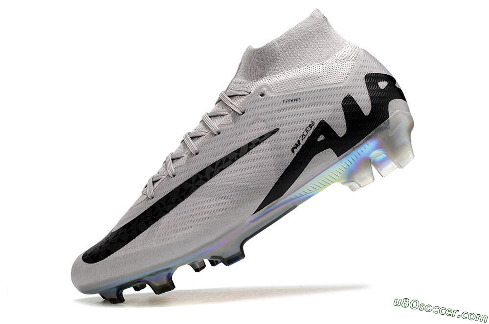 Nike Air Zoom Mercurial Superfly 9 Elite FG Firm Ground Soccer Cleats - Purple/Black/Gold 5
