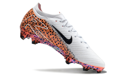 Nike Air Zoom Mercurial Vapor 16 Elite FG Firm Ground Soccer Cleats - Grey/Black/Leopard