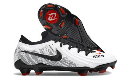 Nike Phantom Luna Elite FG Firm Ground Soccer Cleats - White/Red/Black/Grey