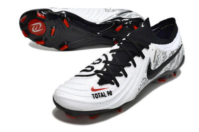 Nike Phantom Luna Elite FG Firm Ground Soccer Cleats - White/Red/Black/Grey
