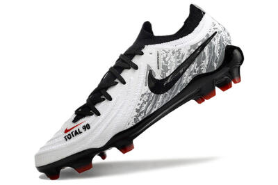Nike Phantom Luna Elite FG Firm Ground Soccer Cleats - White/Red/Black/Grey