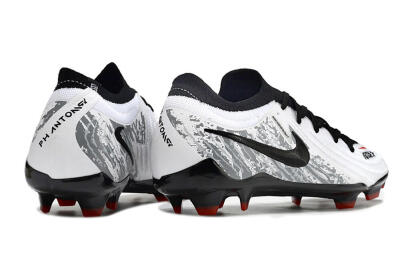 Nike Phantom Luna Elite FG Firm Ground Soccer Cleats - White/Red/Black/Grey