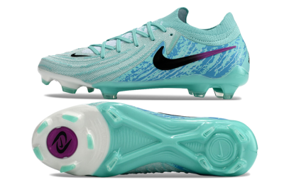 Nike Phantom Luna 2 Elite LV8 FG Firm Ground Soccer Cleats - Jade/Black/Purple