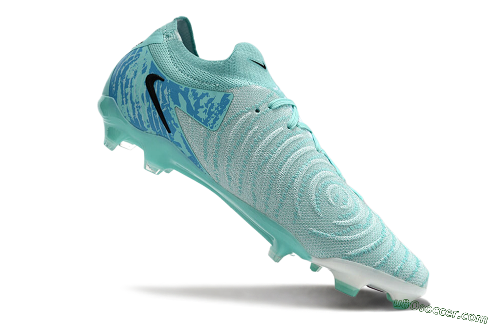 Nike Phantom Luna 2 Elite LV8 FG Firm Ground Soccer Cleats - Jade/Black/Purple 4