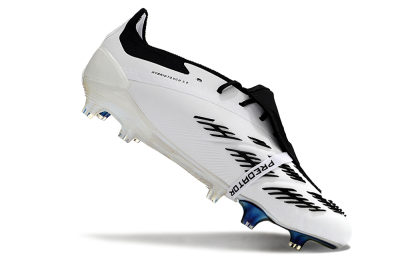 Adidas Predator Elite Foldover Tongue FG Firm Ground Soccer Cleats - White/Gold/Black