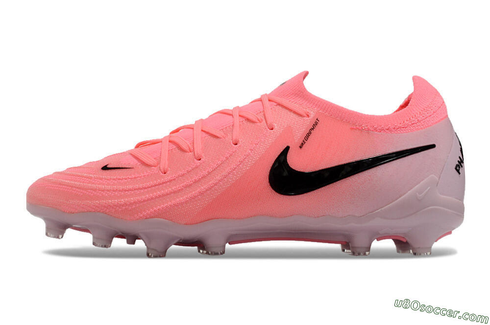 Nike Phantom Luna Elite AG Artificial Grass Soccer Cleats - Pink/Black/White 1