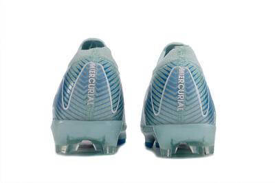 Nike Air Zoom Mercurial Vapor 16 Elite AG Artificial Grass Soccer Cleats - Jade/Beige/Blue