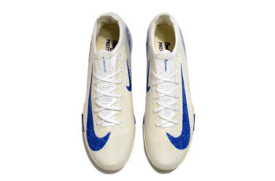 Nike Air Zoom Mercurial Vapor 16 Elite TF Artificial Turf Soccer Shoes - Beige/Blue