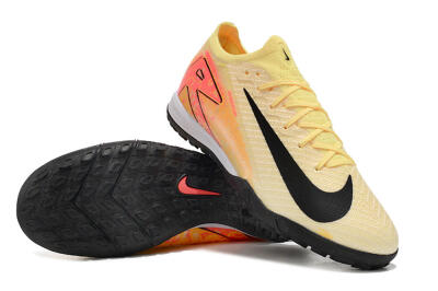 Nike Air Zoom Mercurial Vapor 16 Elite TF Artificial Turf Soccer Shoes - Yellow/Black/Orange