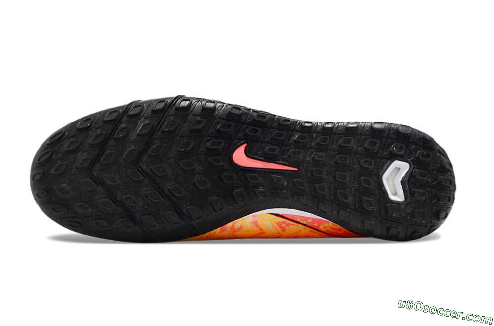 Nike Air Zoom Mercurial Vapor 16 Elite TF Artificial Turf Soccer Shoes - Yellow/Black/Orange 6