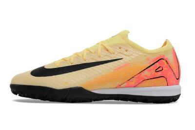 Nike Air Zoom Mercurial Vapor 16 Elite TF Artificial Turf Soccer Shoes - Yellow/Black/Orange