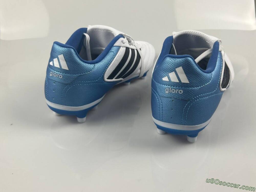 Adidas Adipure11 Pro X PD25 TRX FG Firm Ground Soccer Cleats - White/Black/Blue