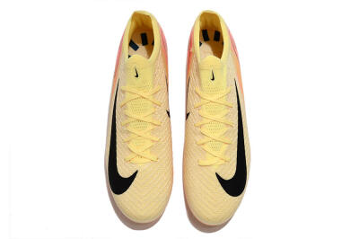 Nike Air Zoom Mercurial Vapor 16 Elite AG Artificial Grass Soccer Cleats - Yellow/Black/Orange