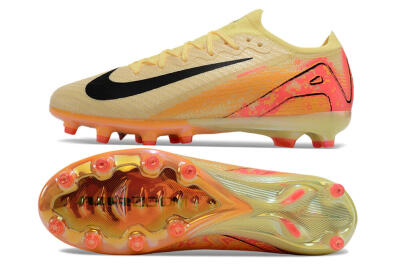 Nike Air Zoom Mercurial Vapor 16 Elite AG Artificial Grass Soccer Cleats - Yellow/Black/Orange