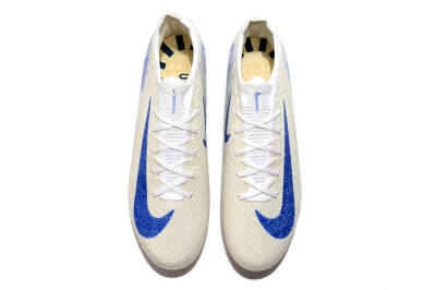 Nike Air Zoom Mercurial Vapor 16 Elite AG Artificial Grass Soccer Cleats - Beige/Blue