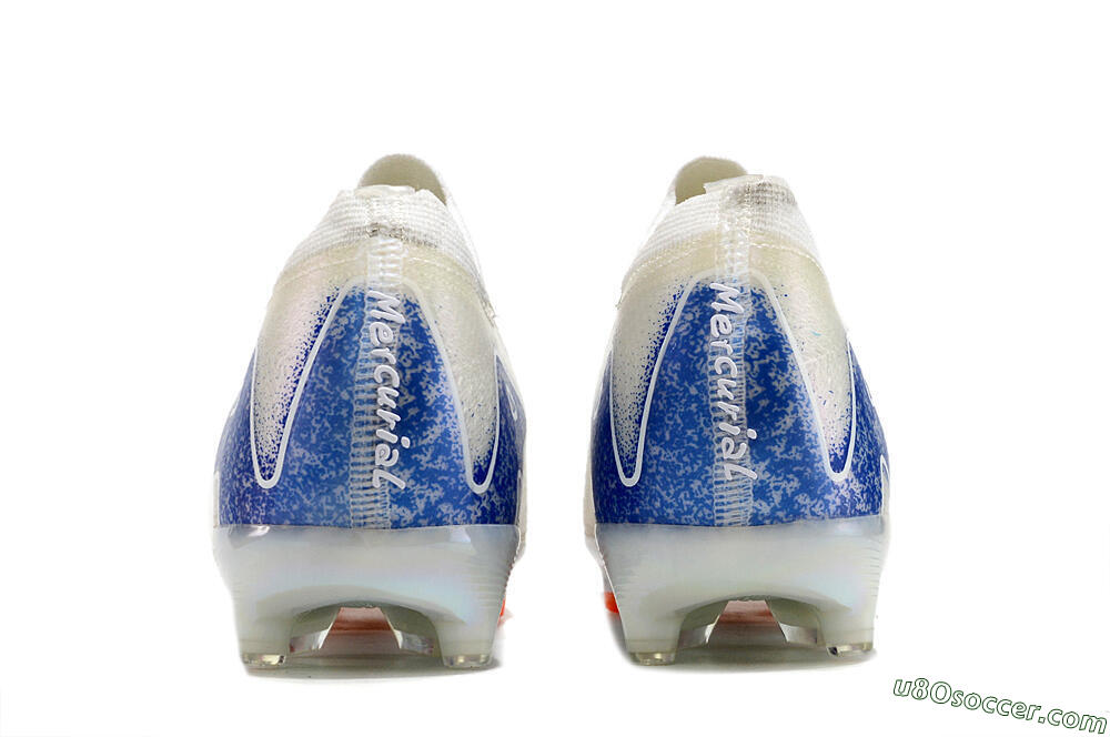 Nike Air Zoom Mercurial Vapor 16 Elite AG Artificial Grass Soccer Cleats - Beige/Blue 7