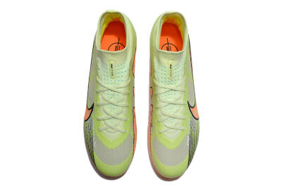 Nike Air Zoom Mercurial Superfly 9 Elite FG Firm Ground Soccer Cleats - Green/Orange
