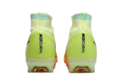 Nike Air Zoom Mercurial Superfly 9 Elite FG Firm Ground Soccer Cleats - Green/Orange