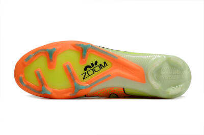 Nike Air Zoom Mercurial Superfly 9 Elite FG Firm Ground Soccer Cleats - Green/Orange