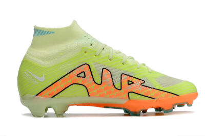 Nike Air Zoom Mercurial Superfly 9 Elite FG Firm Ground Soccer Cleats - Green/Orange