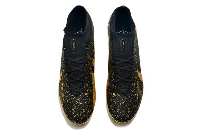 Nike Air Zoom Mercurial Superfly 9 Elite FG Firm Ground Soccer Cleats - White/Gold/Silver