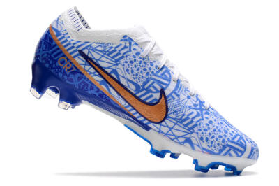 Nike Air Zoom Mercurial Vapor 15 Elite FG Firm Ground Soccer Cleats - Blue/White/Red