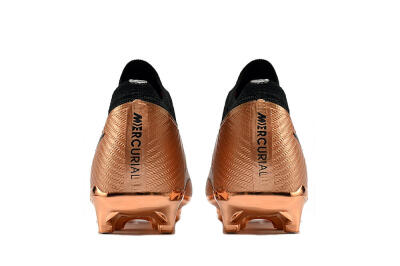 Nike Air Zoom Mercurial Vapor 15 Elite FG Firm Ground Soccer Cleats - Gold/White/Black