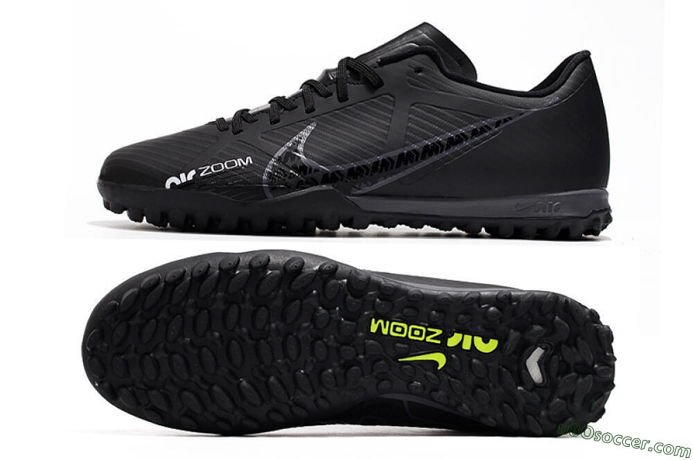 Nike Mercurial Vapor 15 Elite TF Artificial Turf Soccer Shoes - Black 0