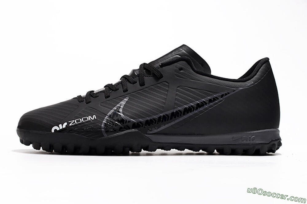 Nike Mercurial Vapor 15 Elite TF Artificial Turf Soccer Shoes - Black 2