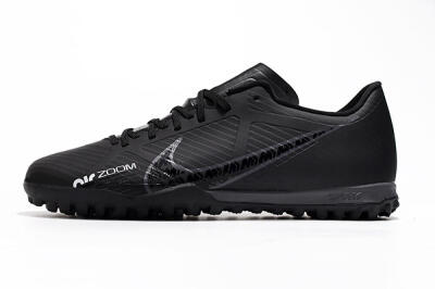 Nike Mercurial Vapor 15 Elite TF Artificial Turf Soccer Shoes - Black