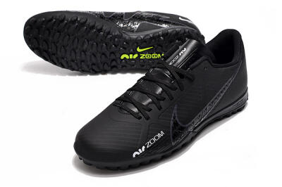 Nike Mercurial Vapor 15 Elite TF Artificial Turf Soccer Shoes - Black