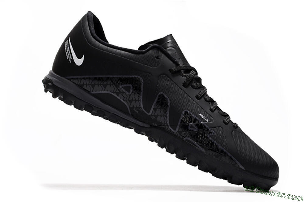 Nike Mercurial Vapor 15 Elite TF Artificial Turf Soccer Shoes - Black 4