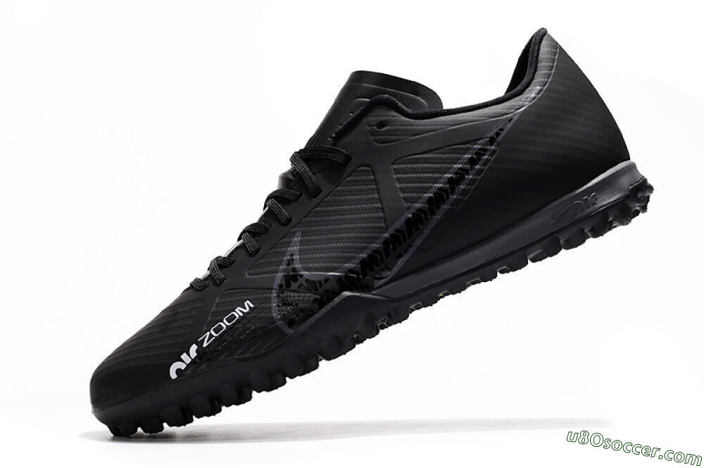 Nike Mercurial Vapor 15 Elite TF Artificial Turf Soccer Shoes - Black 5