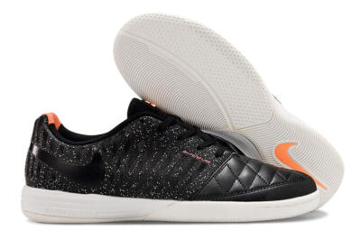 Nike Lunar Gato 2 TF Indoor & Futsal Soccer Shoes - Black/White/Orange