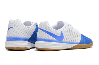 Nike Lunar Gato 2 IC Indoor & Futsal Soccer Shoes - White/Blue